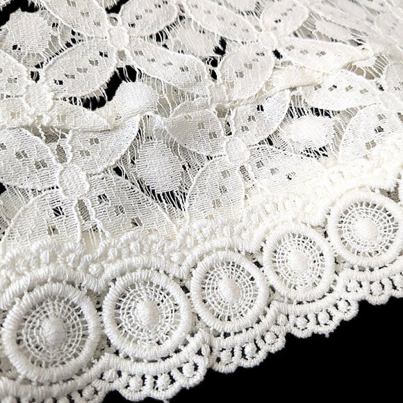 A New Day Lace Top w/Flared Long Sleeves Size Med NWT - Picture 7 of 10